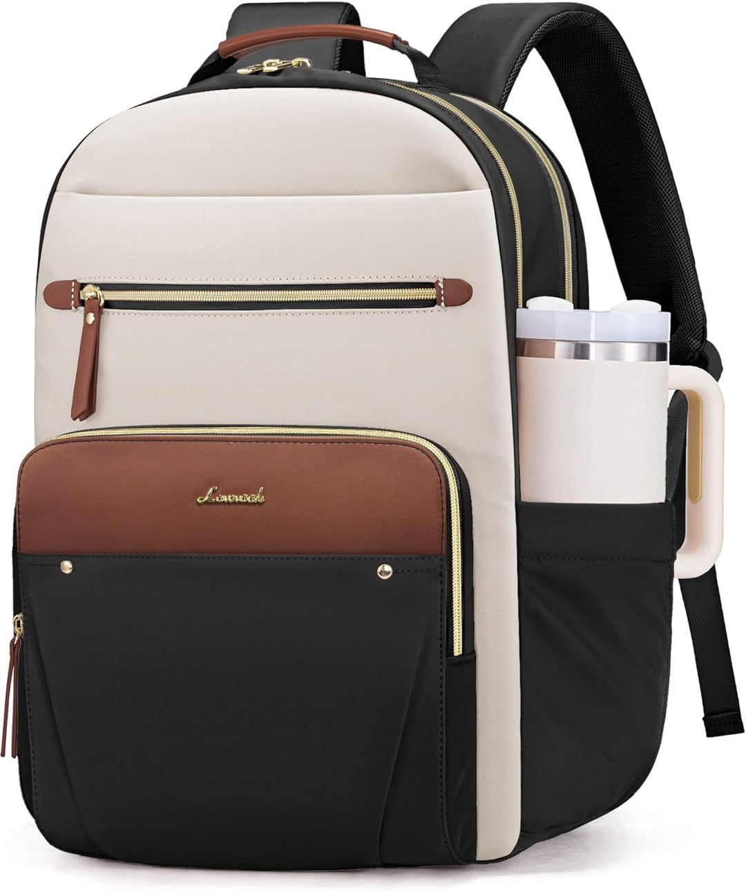LOVEVOOK Mochila para computadora portátil para mujer, mochila de t...