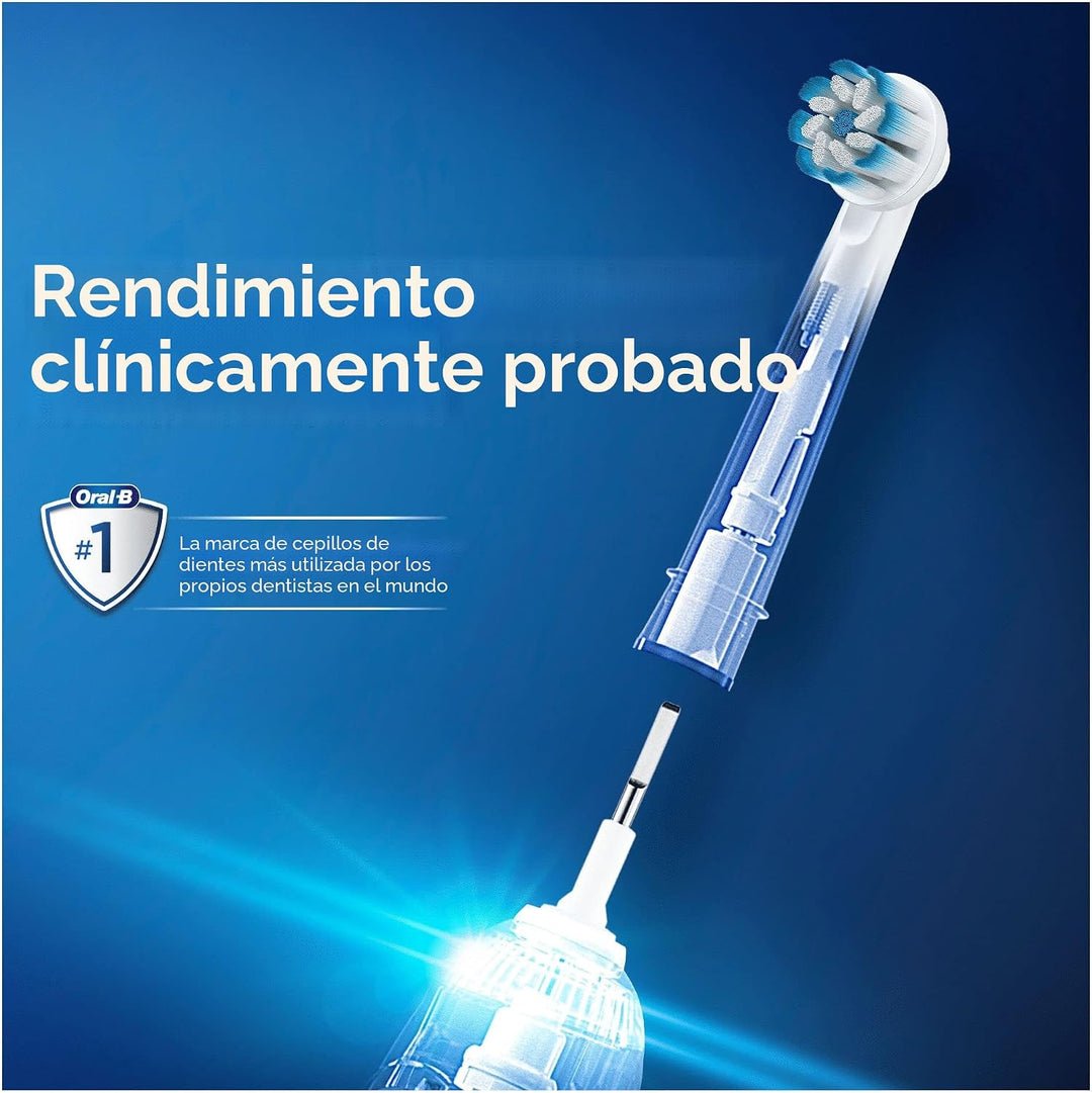Oral-B Sensitive Clean - Cabezales de repuesto para cepillo de dien...