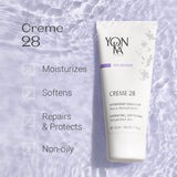 Yonka Crème 28 | Hidratante facial diario calmante y nutritivo con...
