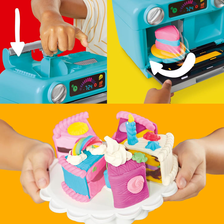 Play-Doh Super Slice Cake Playset horno de juguete con
