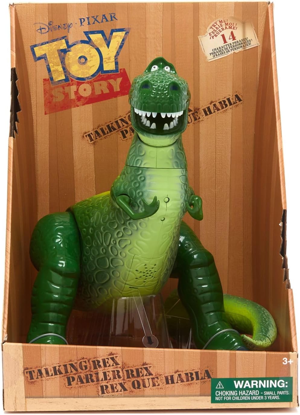 Disney Store - Figura de acción parlante interactiva oficial de Rex...