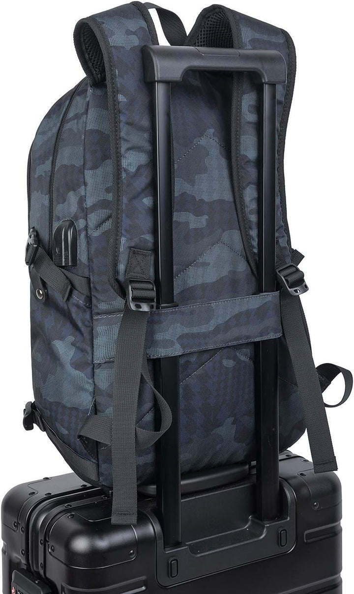 Tzowla, mochila para computadora portátil de negocios resistente al...