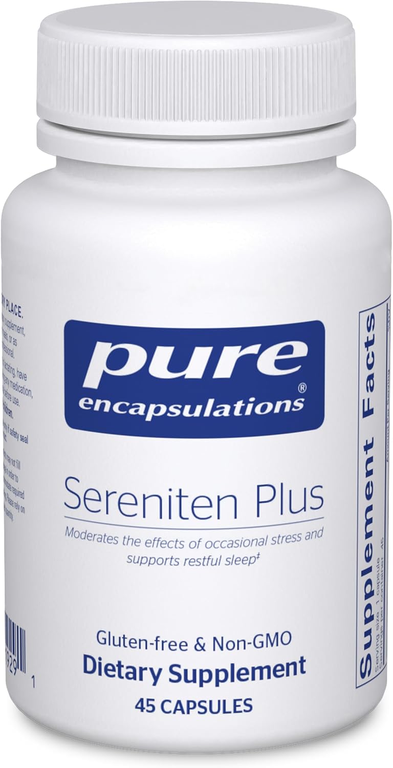 Pure Encapsulations Sereniten Plus | Apoyo para el estrés ocasional...
