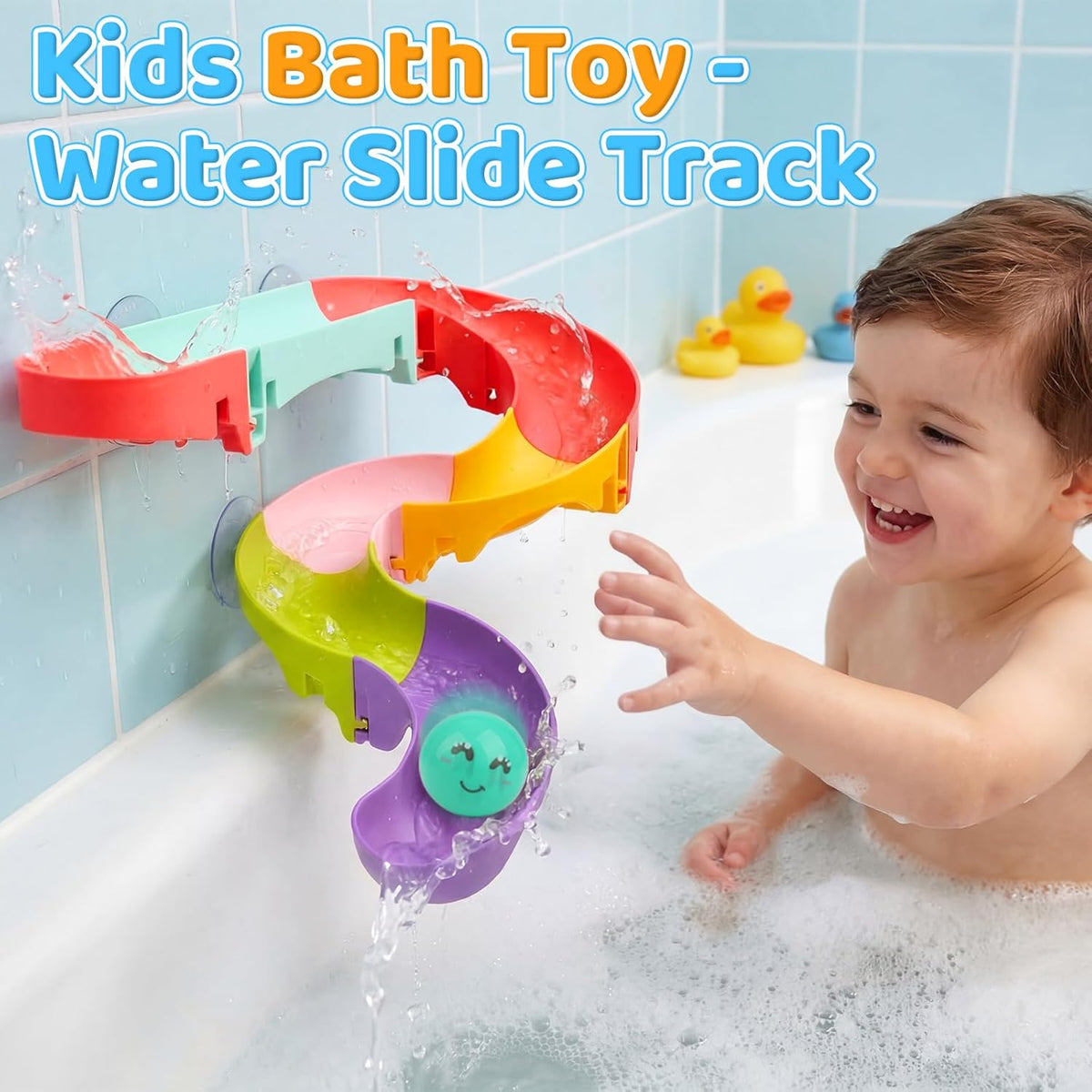 Light Up Dinosaur Bath Toys para Kids Ages 3-5 4-8, Bath Bubble Machine