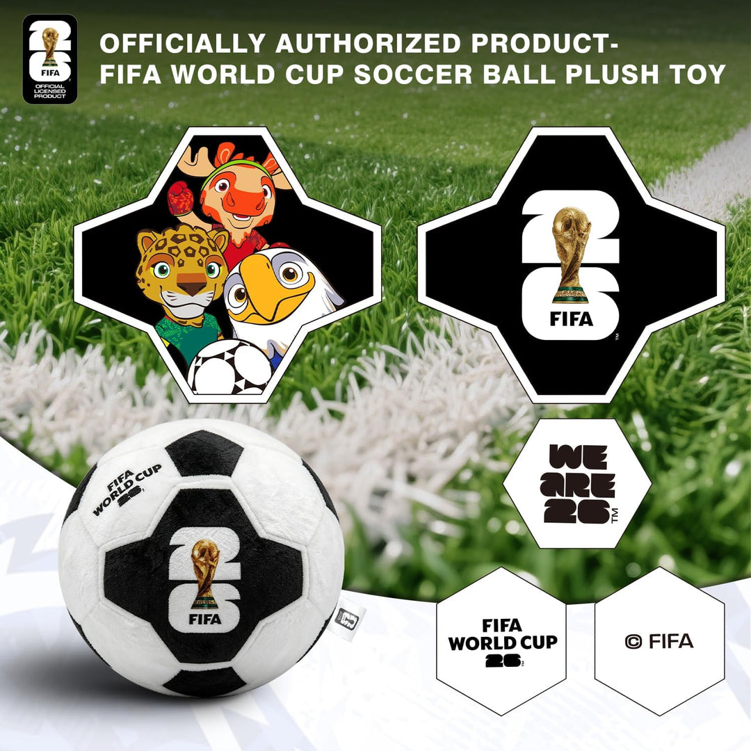 MESUCA Peluche de pelota de fútbol de la Copa Mundial de la FIFA 20...