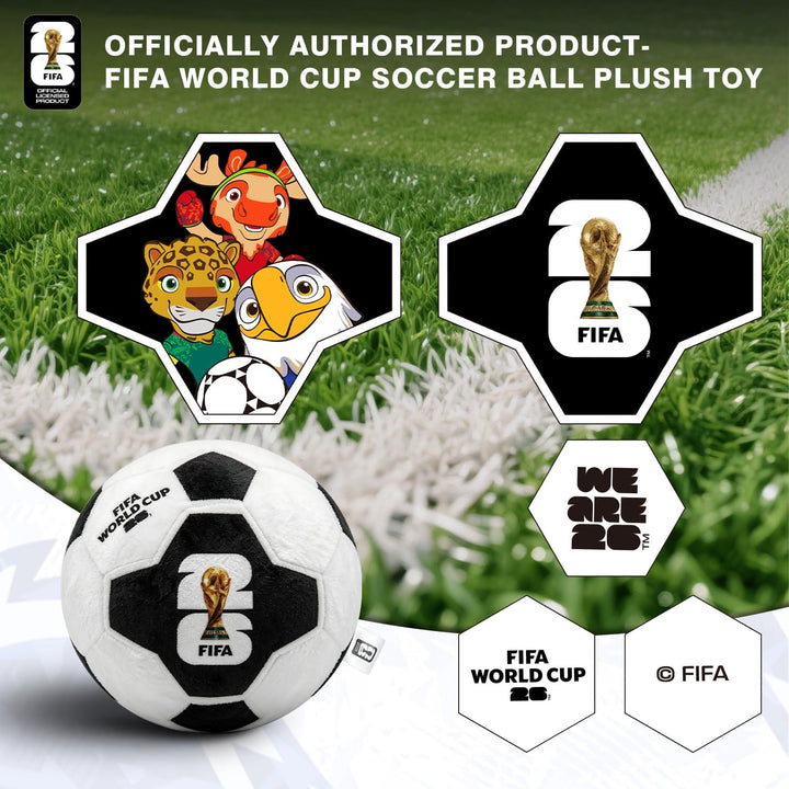 MESUCA Peluche de pelota de fútbol de la Copa Mundial de la FIFA 20...