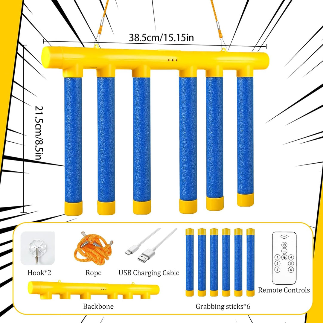 ATG Juego de Desafío Reflex Drop Sticks 2025 con Control Remoto - 3...
