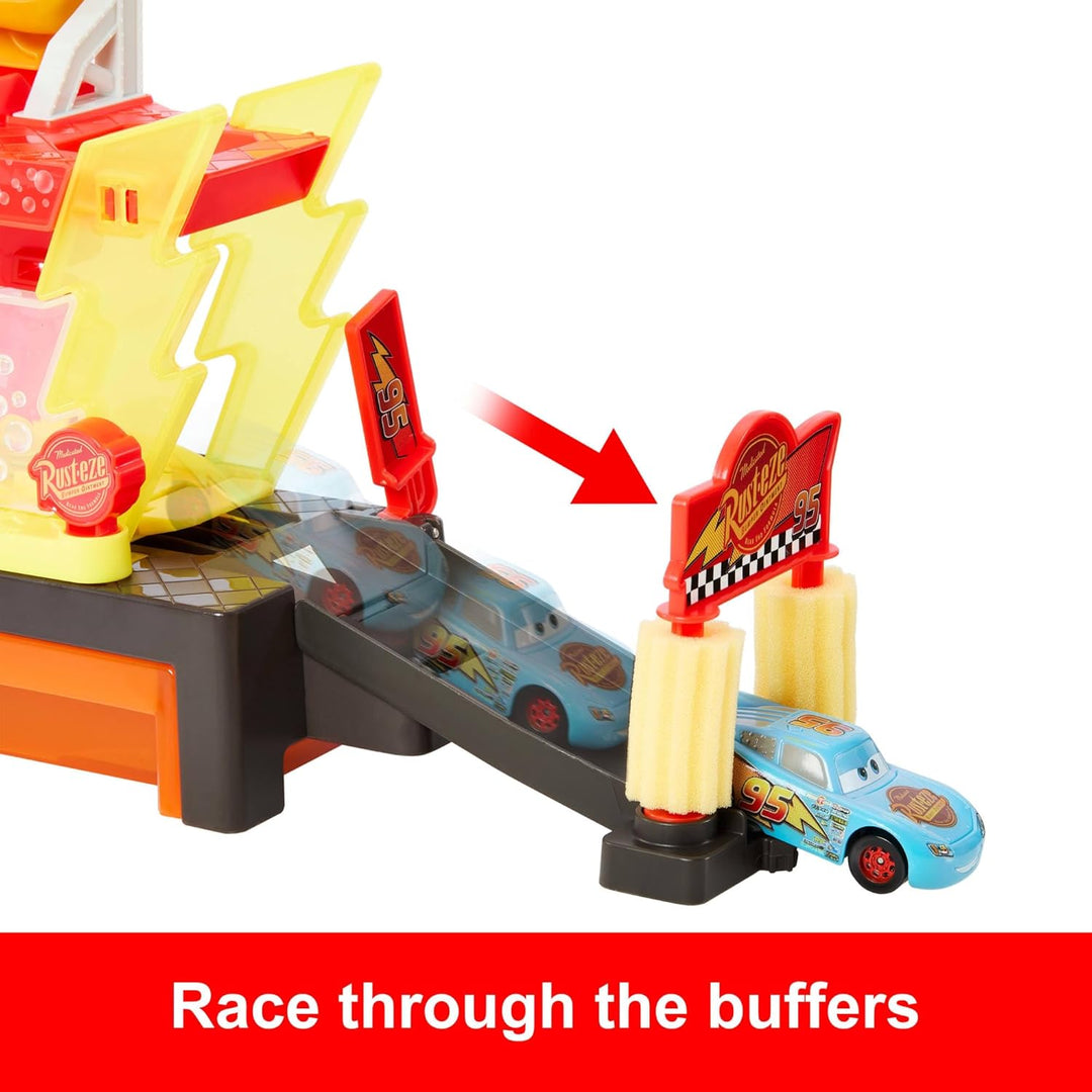Mattel Disney Pixar Cars - Juego de lavado de autos con