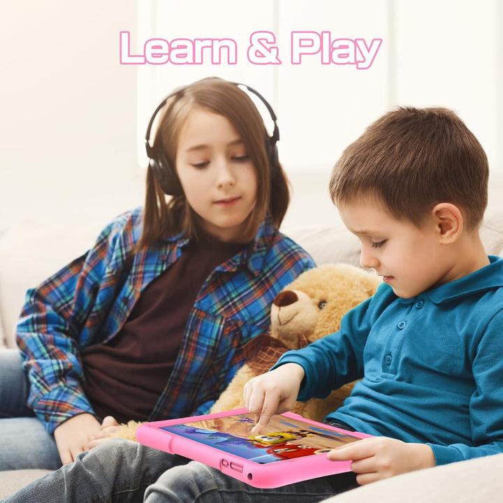 PRITOM Tabletas Android 14 de 10 pulgadas para niños de 32 GB, Quad...