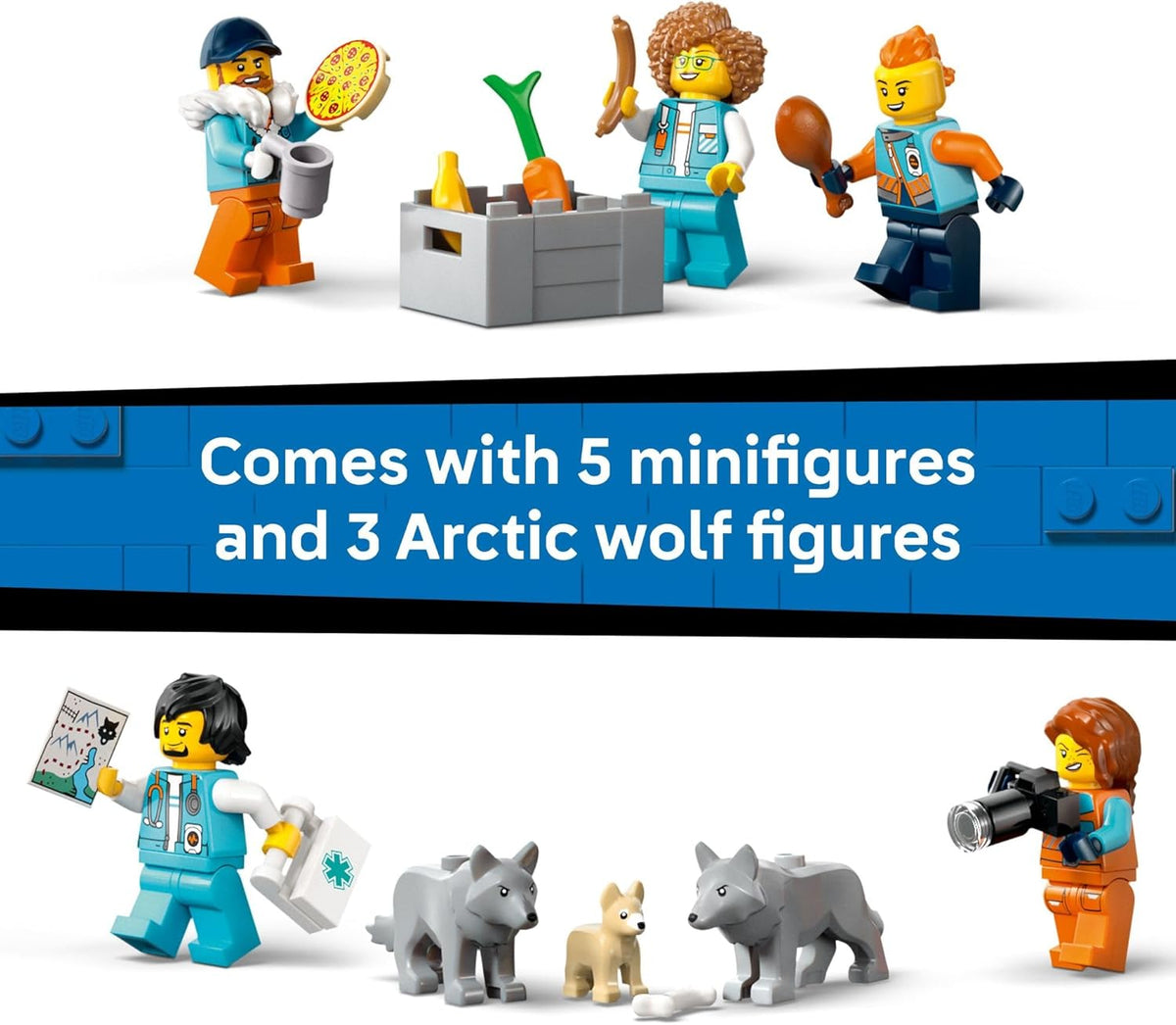 LEGO City Arctic Explorer Science Lab Truck - Juego de