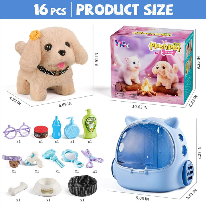 Vanvimen 16 juguetes robot para perros para niños, juguetes para ni...