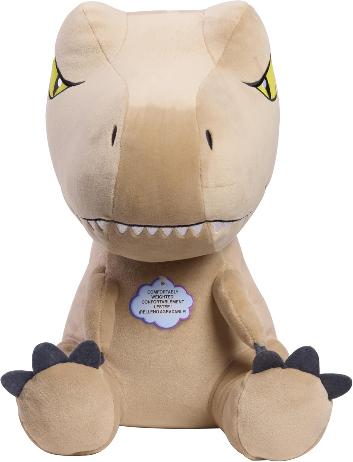JURASSIC WORLD Rebirth - Peluche con peso y confort T. rex