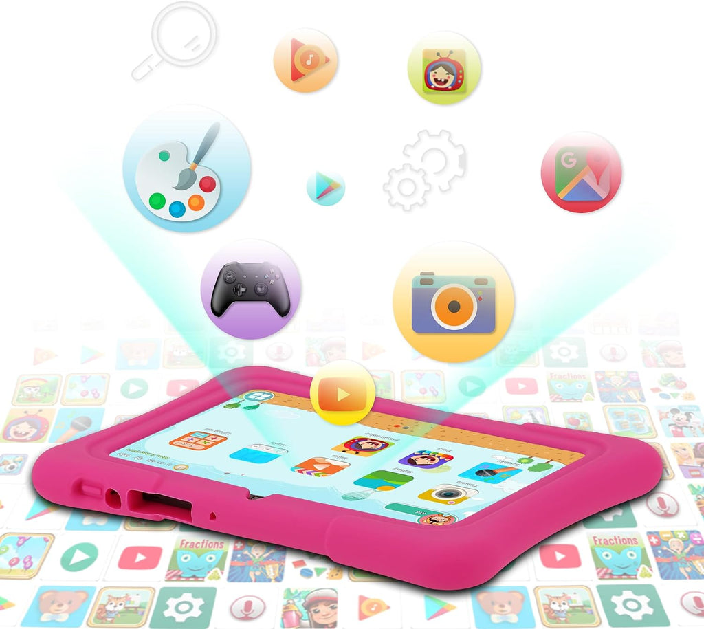 7 pulgadas niños tableta, tableta Android para niños