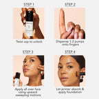 Dermablend Insta-Grip Jelly Primer, maquillaje facial, pre-base fac...