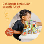 Mesa de Madera Maciza Melissa & Doug y 2 Sillas para Sala de Juegos