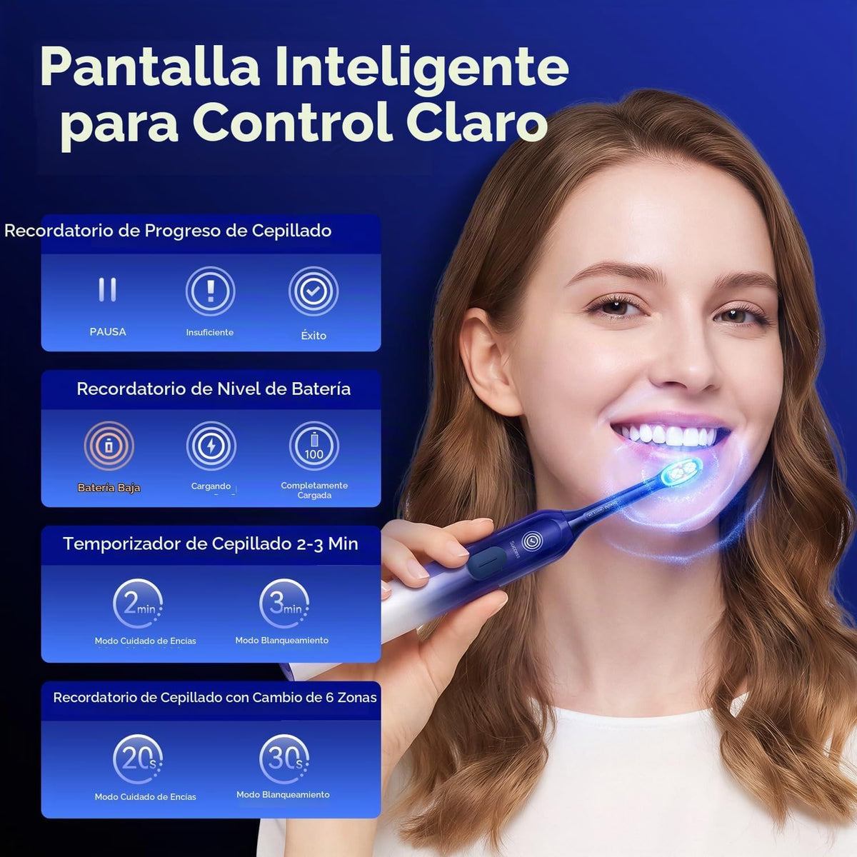 Cepillo de dientes eléctrico Sonic Brush Air con