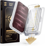 SMARTDEVIL Paquete de 3 protectores de pantalla de vidrio templado para