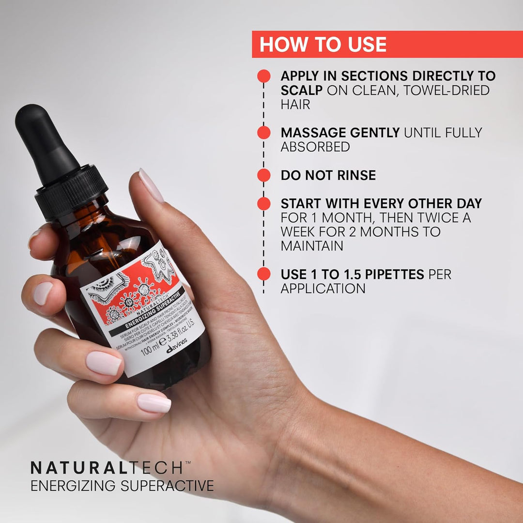 Davines Naturaltech ENERGIZING Tratamiento superactivo, reduce la p...