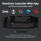 Keychron Teclado mecánico Q3 Ultra Wireless 8KHz, TKL 2.4G/Bluetooth 5.3/con cable hasta 660 horas de duración de la batería, aluminio intercambiable en caliente RGB Gaming ZMK para Mac/Windows