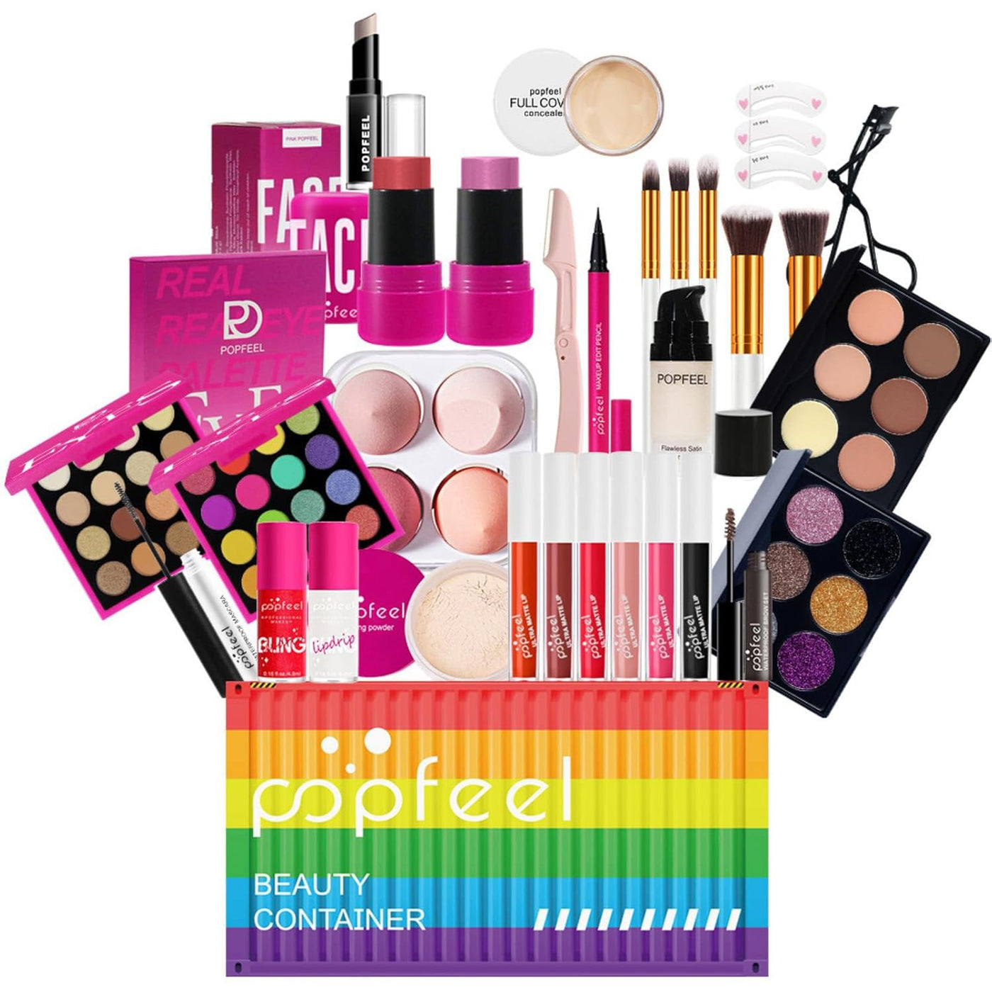 Juego de regalo de maquillaje todo en uno | Kit de maquillaje para...