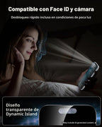 Protector de pantalla de privacidad UNBREAKcable para iPhone 15, paquete de 2