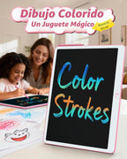 Tableta de escritura LCD de 20 pulgadas para niños de 3 a 8 años – Bloc de dibujo electrónico y tablero de garabatos como regalo educativo de cumpleaños para niñas y niños (rosa)