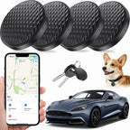 Mini rastreador GPS para vehículos sin suscripción (solo iOS), paquete de 2