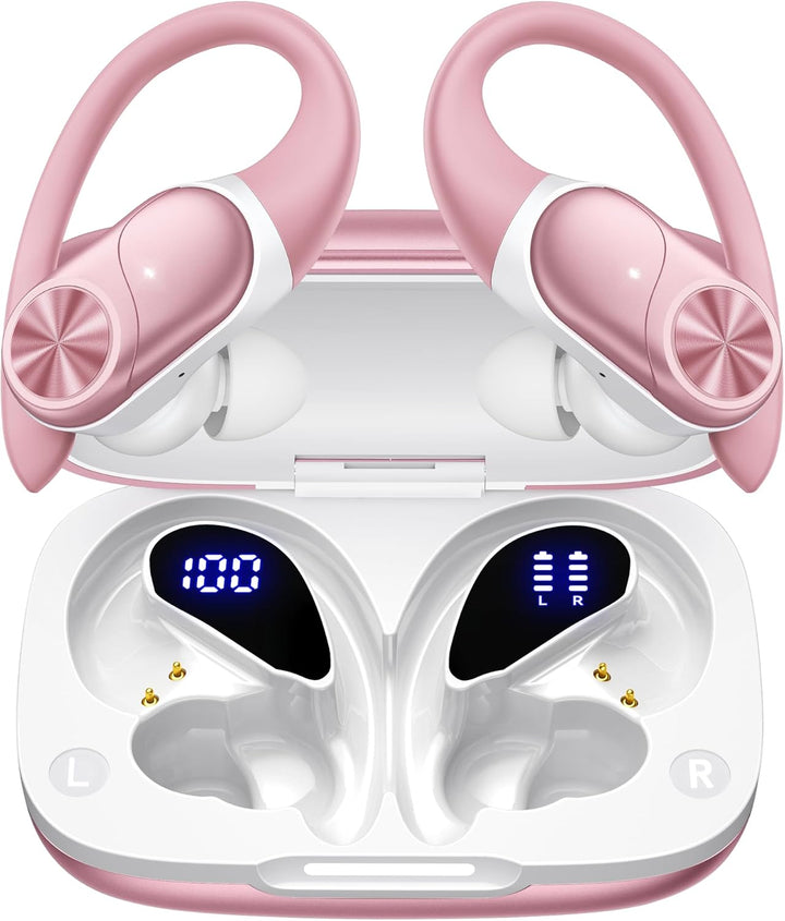 PocBuds - Auriculares Bluetooth Inalámbricos con Estuche de Carga I...