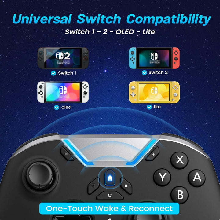 aghi Switch 2 Controller with Home Wake-up, Wireless Switch 2 Pro C...
