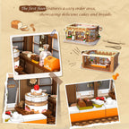 City Bakery Cafe House - Juego de construcción de casa con