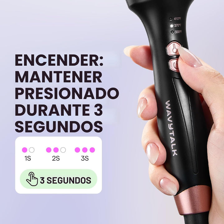 Wavytalk Versión Actualizada Cepillo Térmico para Aspecto de Peinad...