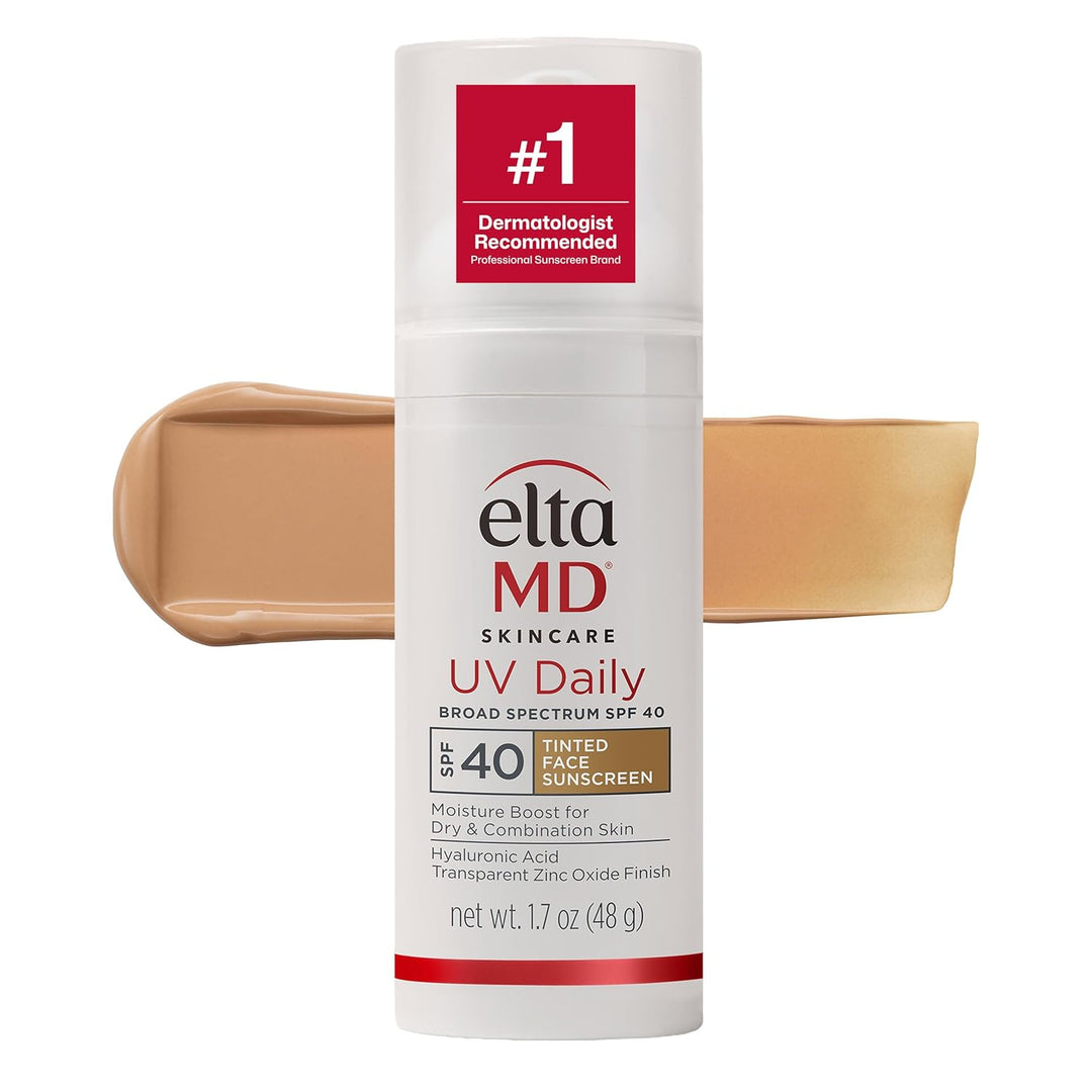 EltaMD UV Daily SPF 40 Protector solar facial hidratante con óxido...