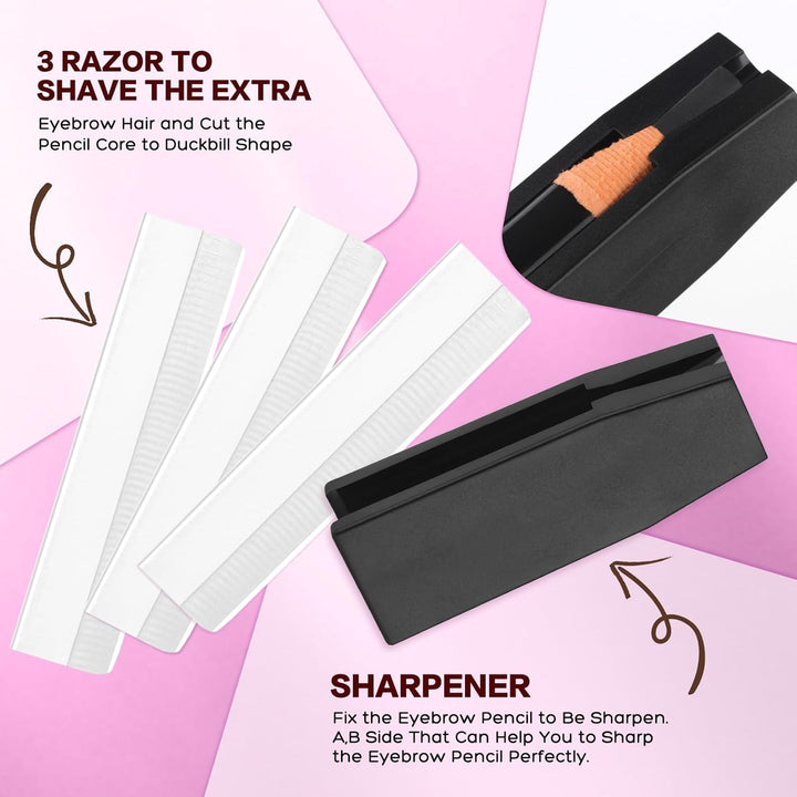 QUEEJOY El kit de mapeo de cejas incluye 32.8 ft x cuerda de mapeo...