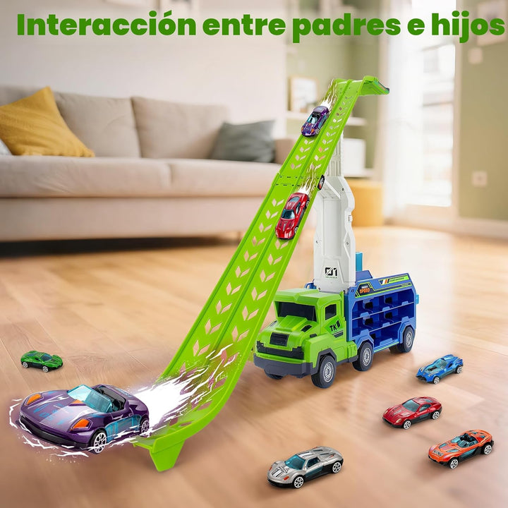 Juguetes para niños de 3, 4, 5, 6, 7 y 8 años, juguetes de camiones...
