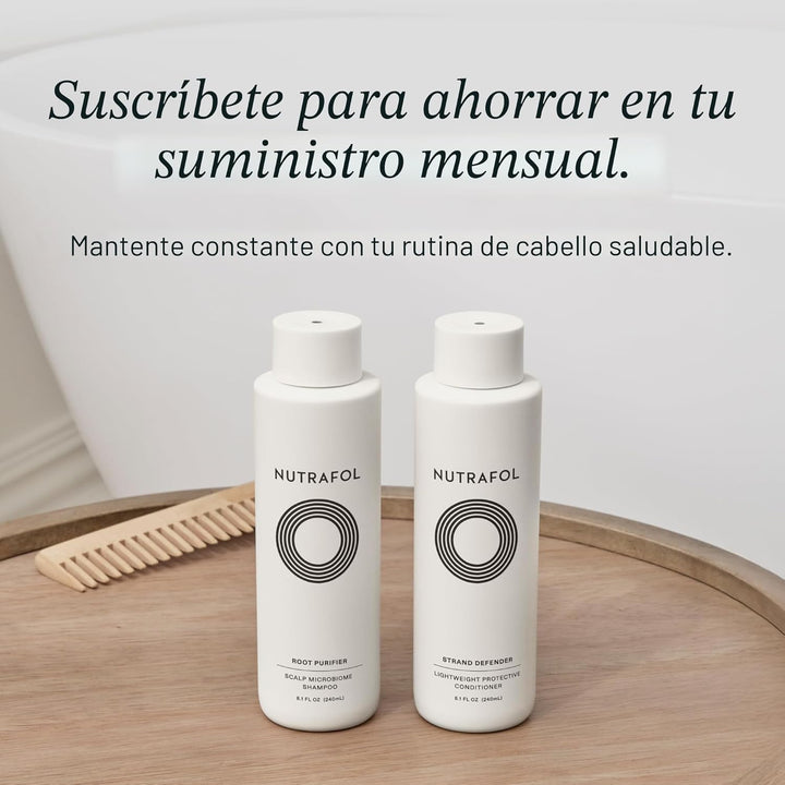 Nutrafol Shampoo, Cleanse and Hydrate Hair and Scalp, Improves Hair...