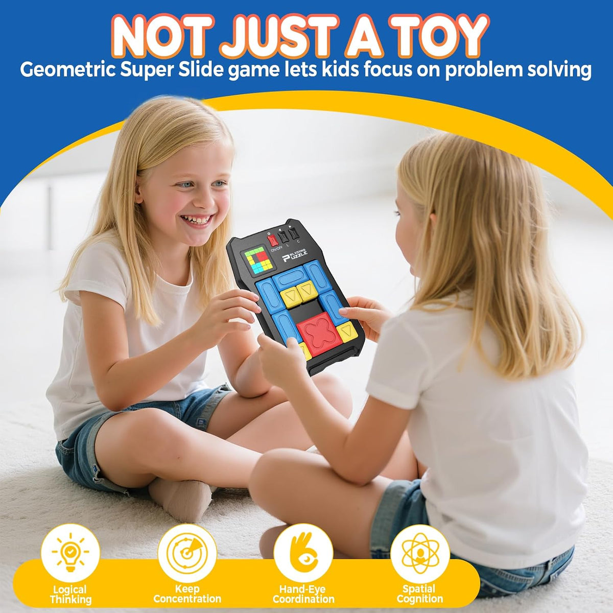 Super Slide Puzzle Games, más de 500 desafíos rompecabezas de juguete con lógica de desbloqueo, relleno de calcetines para niños a partir de 6 años y adolescentes, juego de viaje portátil