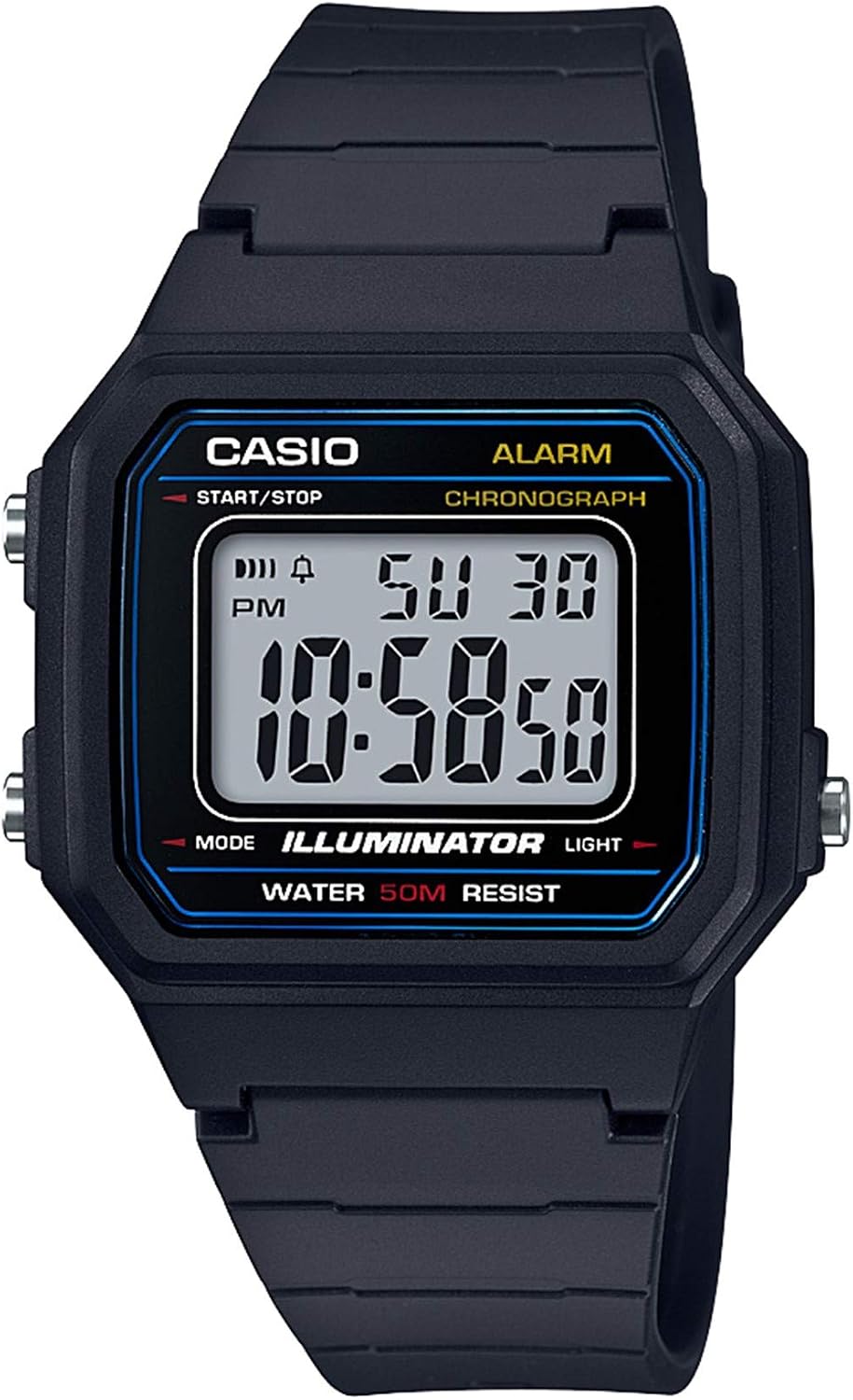 Reloj digital Casio Illuminator Alarm Chronograph
