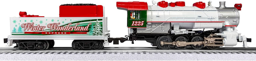 Lionel Winter Wonderland Electric O Gauge Train Set con Remote, Age 14+