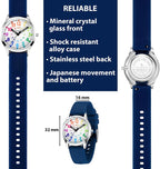 Reloj Analógico para Niños, Reloj de Aprendizaje para Niños de 8-12 años, Relojes a prueba de agua con Enseñanza de la Hora para Niños de 5-7, 6-8, Fácil de leer, Relojes Educativos para Niñas de 8-12, Gran Regalo para Niños y Niñas de 4-12 años, a Prueba