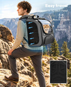 Pecute - Mochila para gatos, mochila de burbujas para gatos de gran espacio