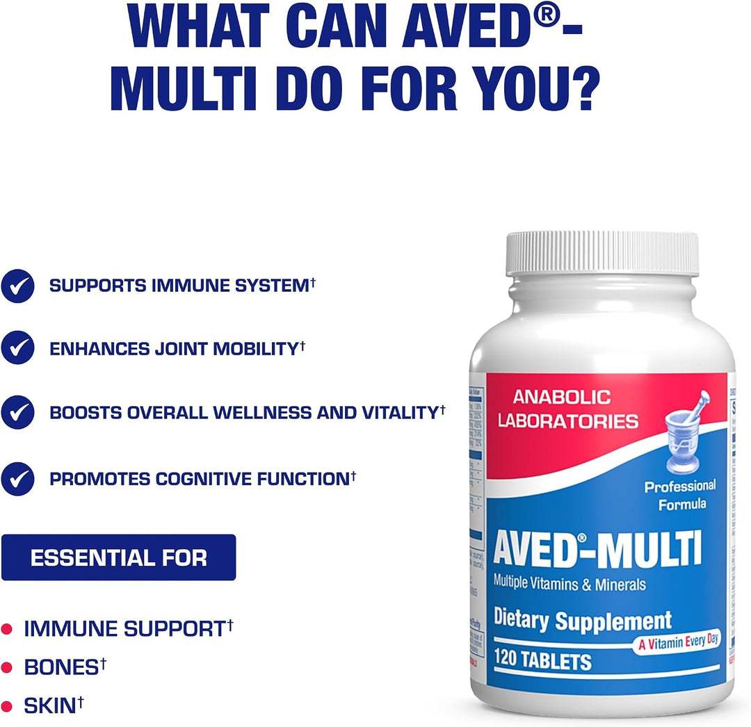 Multivitamínico para adultos 30 en 1 con hierro, rico en antioxidan...