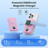 GKUTW Cargador portátil magnético para iPhone, 10800 mAh, 25 W, PD...