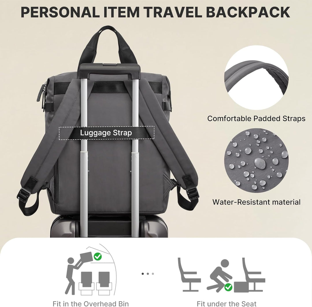 G4Free Mochila para laptop de 15.6 pulgadas para hombres y mujeres,...
