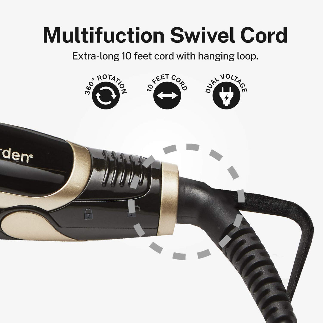 Olivia Garden Ceramic + Ion Pro Flat Iron - Dual Voltage, 11 Temps,...