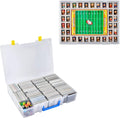Caja de coleccionista de juguetes compatible con Teenymates para figuras de animales de fiesta, caja de almacenamiento de tarjetas de intercambio, más de 2300 estuche organizador de cartas de juego