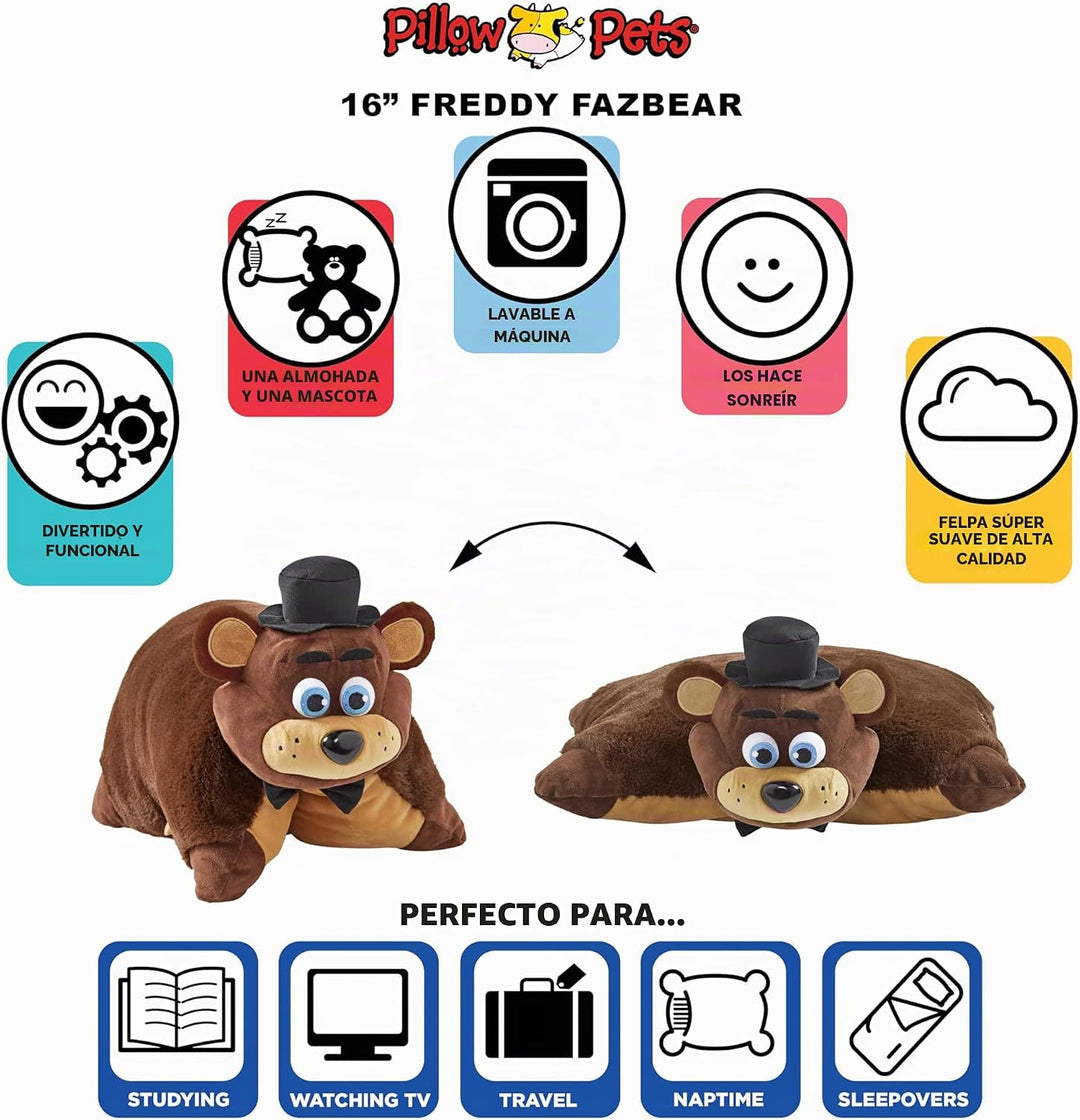 Pillow Pets Five Nights at Freddy's de 16 pulgadas - Freddy Faz...