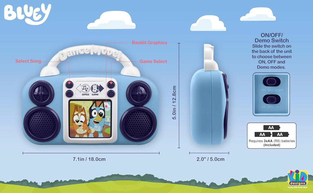 eKids - Reproductor de música para niños pequeños con
