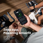 Amazfit Reloj inteligente Bip Max, pantalla AMOLED de 2.07", GPS, iOS