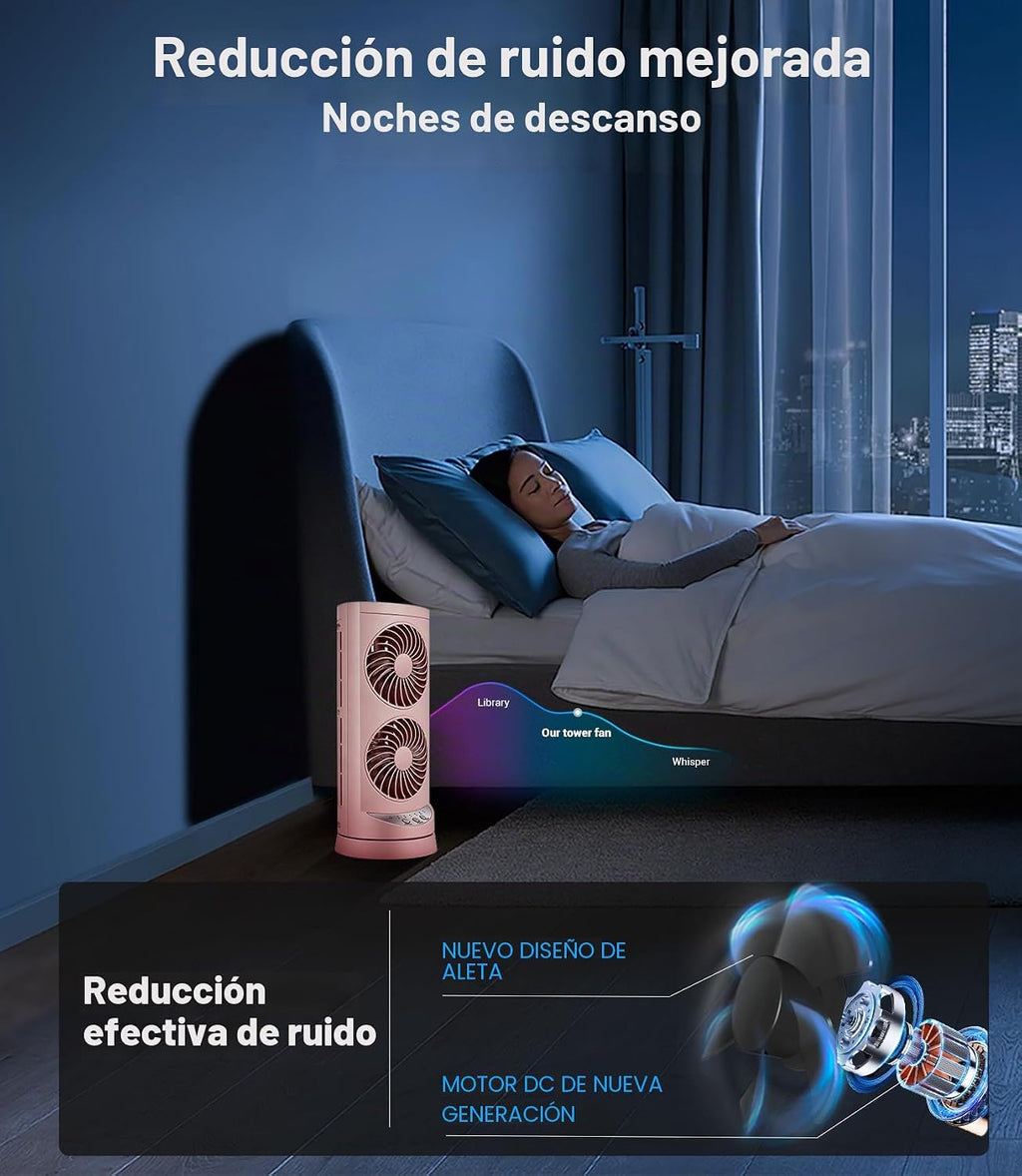 Ventiladores de refrigeración de torre personal que soplan aire frí...