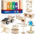 LUCKY GUESS Kit de ciencia STEM 8 en 1 para niños, experimentos solares y